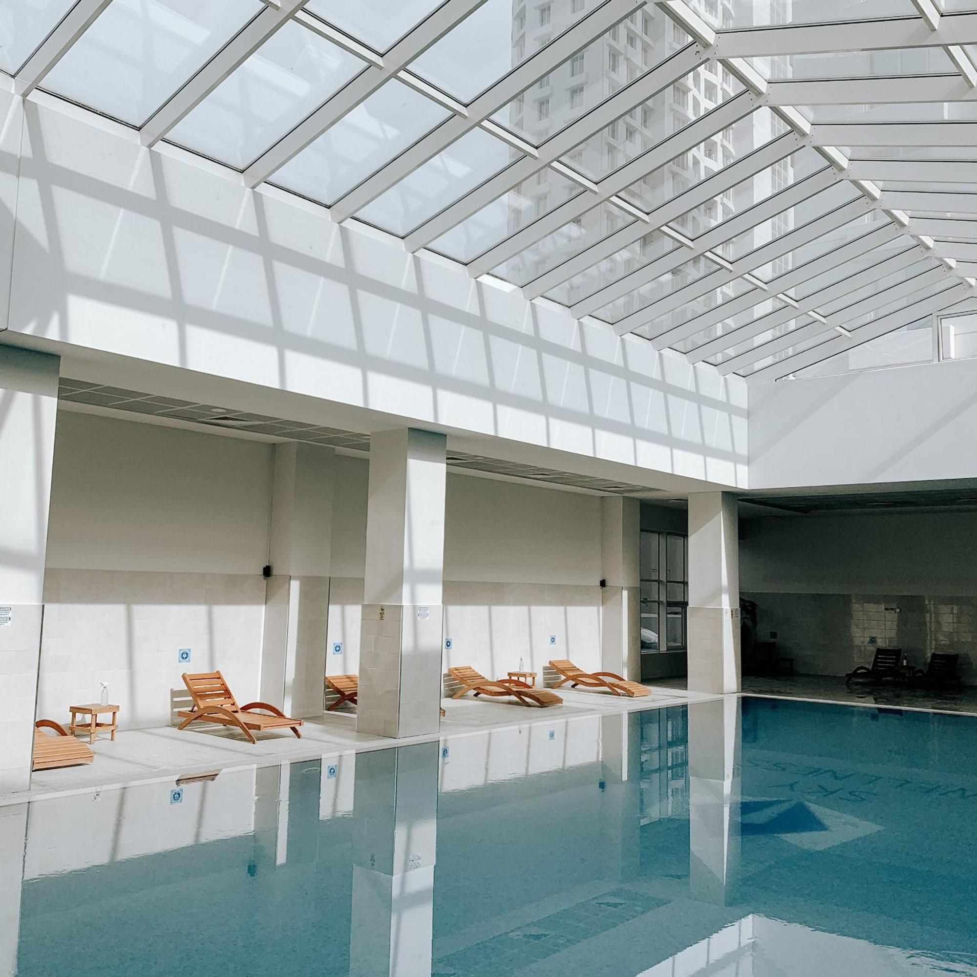 Luxury Condos On 18Th, 3Rd, 5Th Floor With Pool, Fitness, Parking Included Skopie Exterior foto